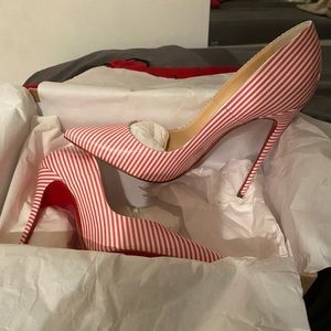Only worn ONCE Christian Louboutin So Kate Heels